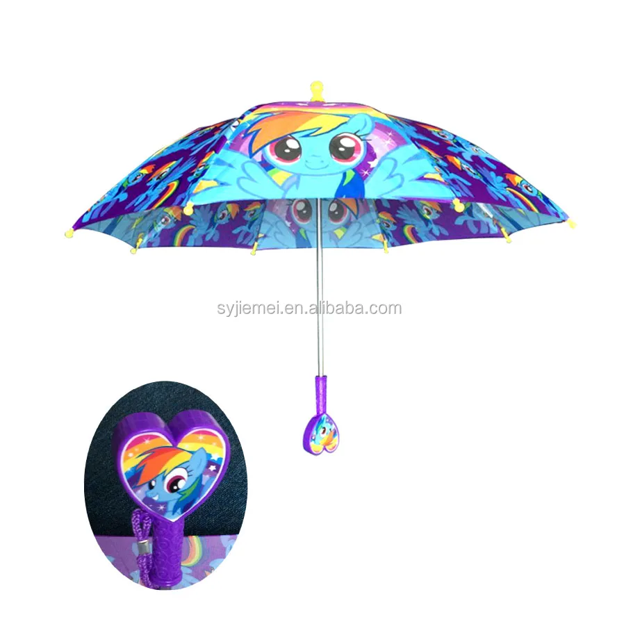 15'*8K children umbrellas with safety frame and 3D handle