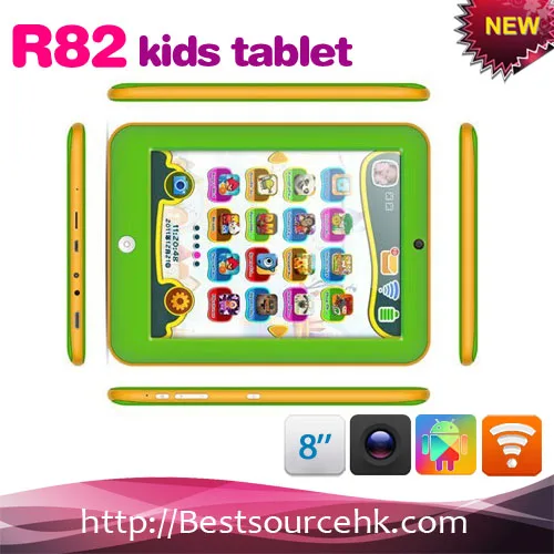 Группа детей об Tablet PC 8 дюйма Android4.2 + WIFI + HDMI Rockchip RK3168, двухъядерный для детей планшетного ПК аккумулятор 50