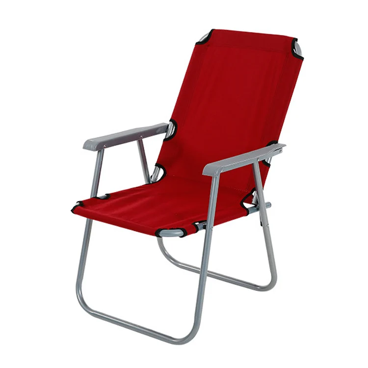 Beach folding camping chair with best quality fishing beach useful design steel chair