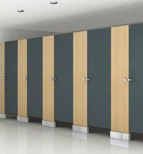 12/13/18/19mm Phenolic Toilet Cubicle  with Skirting