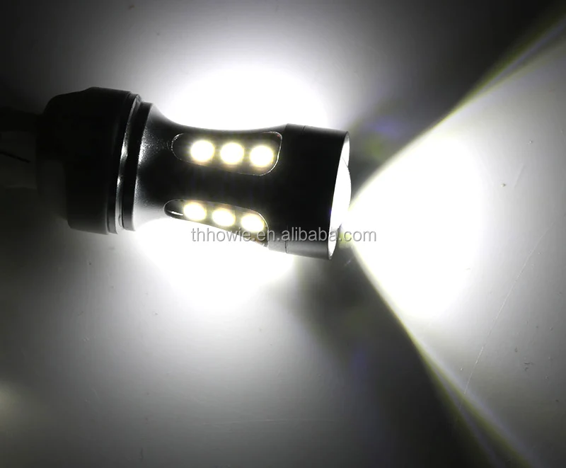 1156 LED BA15S P21W S25 18 led 3030 Chips 6000K белый стоп-сигнал задний фонарь DRL Автомобильная задняя лампа