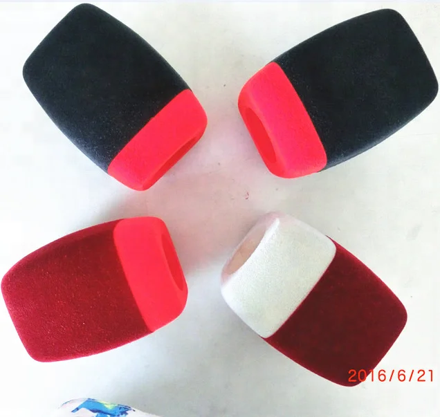 
Factory custom windscreen sponge cover microphone foam windscreens with printing logo 