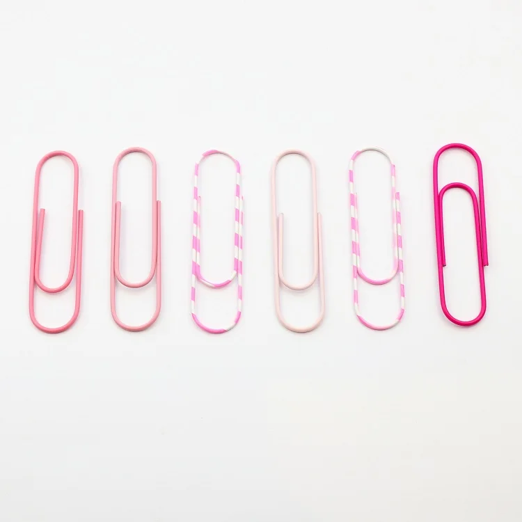 
Creative logo funny printed custom metal bookmark clip for books 