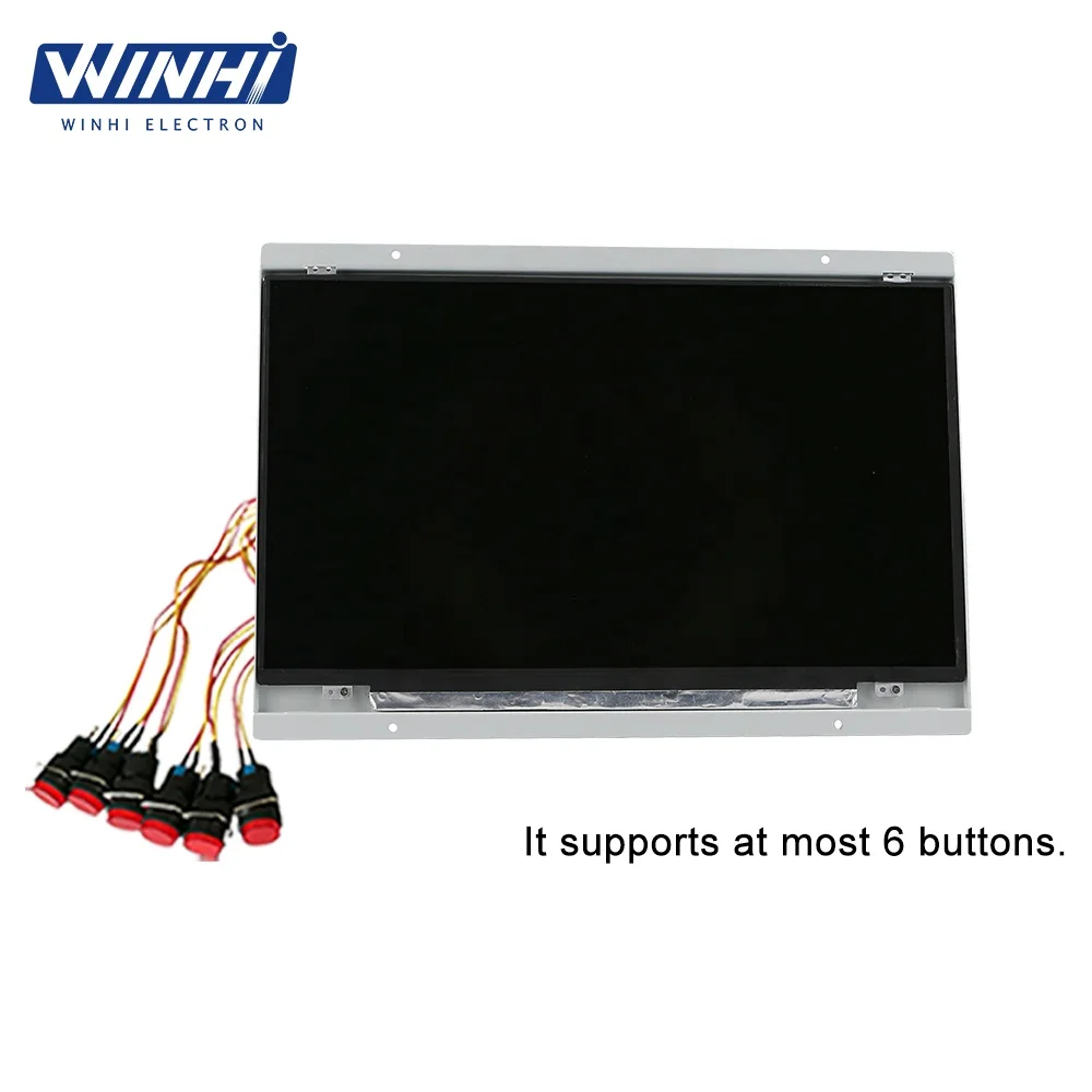 14 inch HD red plastic no led button control flexible very small lcd digital screen price