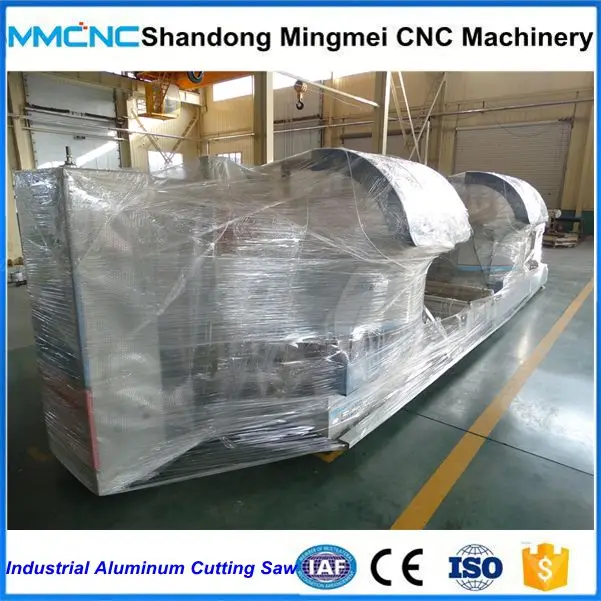 Window Door Making Machine Double Heads Sawing Aluminum Extrusion Cutting Machine