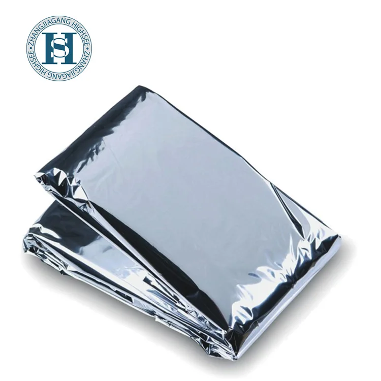 
good quality low price first aid emergency thermal blanket 