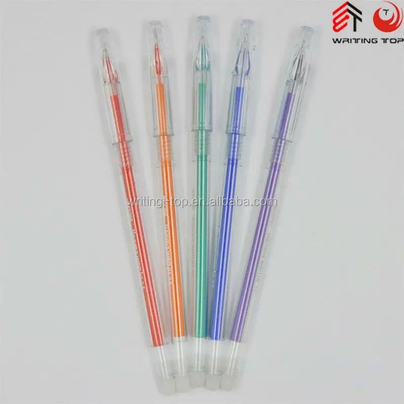 Temperature magic disappearing ink slim erasable ballpoint pen