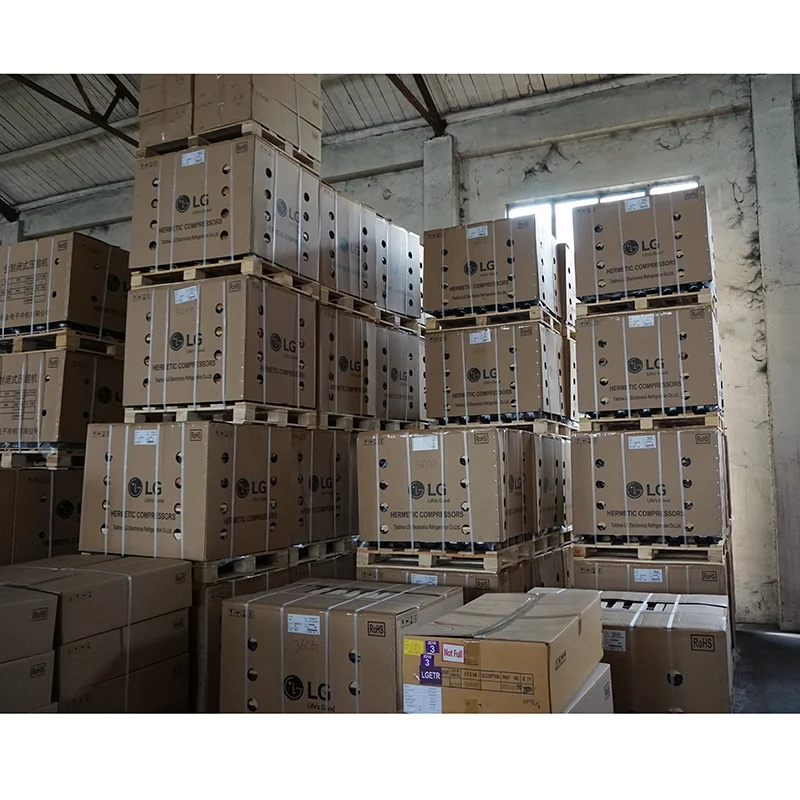 LG Electronics Manufacture R134A CMA057LHEG 1/5HP Industrial Refrigerator Compressor Separate Carton Loading