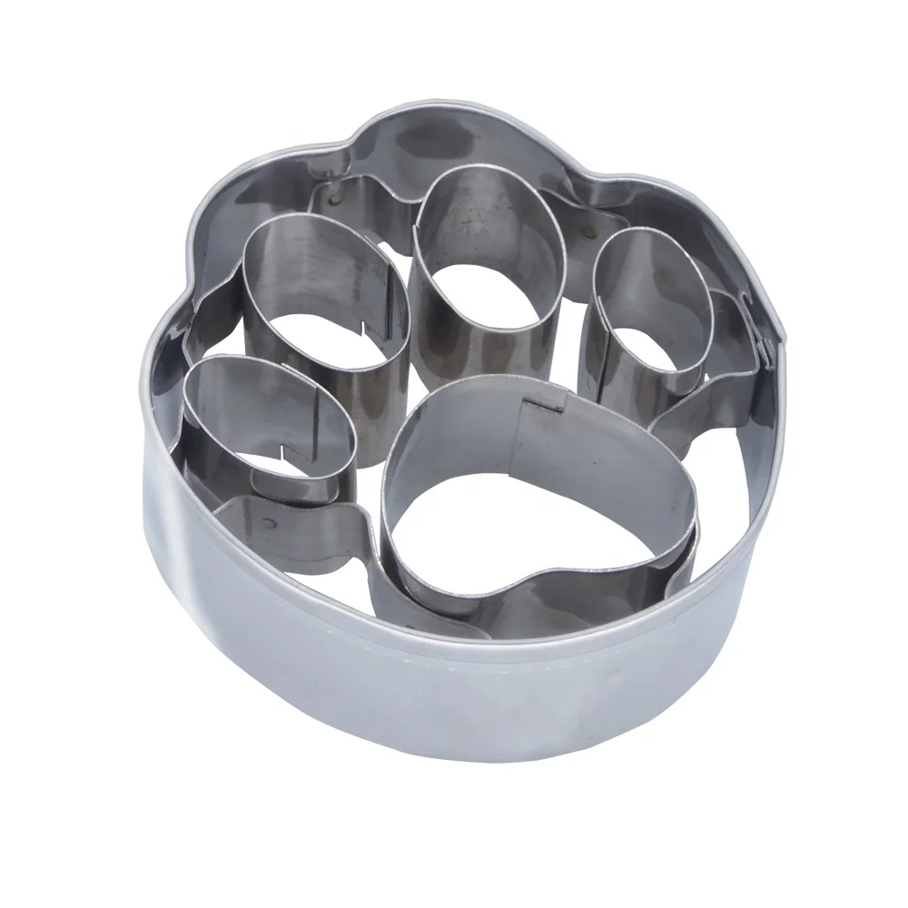 Premium Stainless steel animal dog paw Cookie Cutter