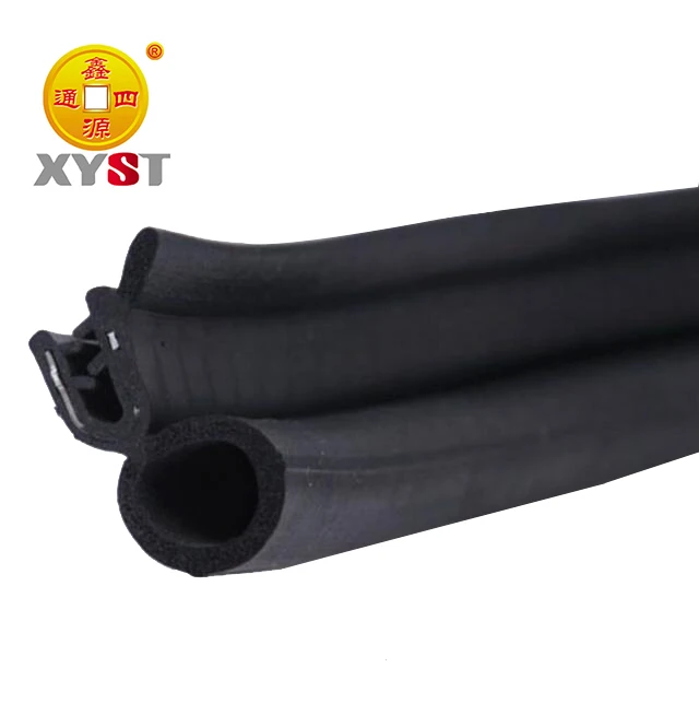 Rubber Strip ,rubber Seals EPDM Customized for Electric Vehicle Car Windows XYST-S-618 50-80 Shore a ±0.05mm CN;HEB