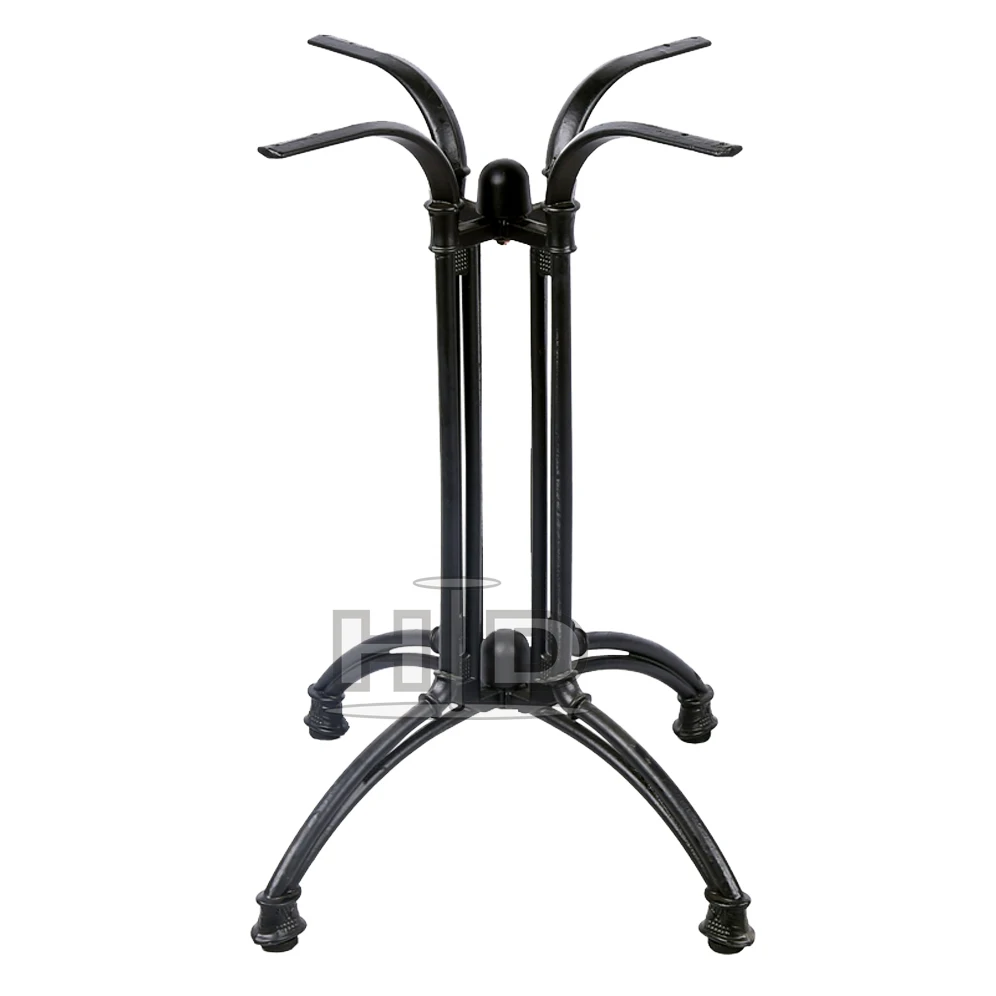 Hot Sale Antique Metal Table Legs Foshan Factory Dining Outdoor Patio Table Bases
