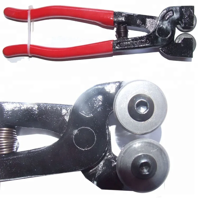 8 Inches Glass Tile Cutting Mosaic Pliers,Wheeled Mosaic Glass Tile Nipper cutter,factory Ceramic tile glass cutter pliers