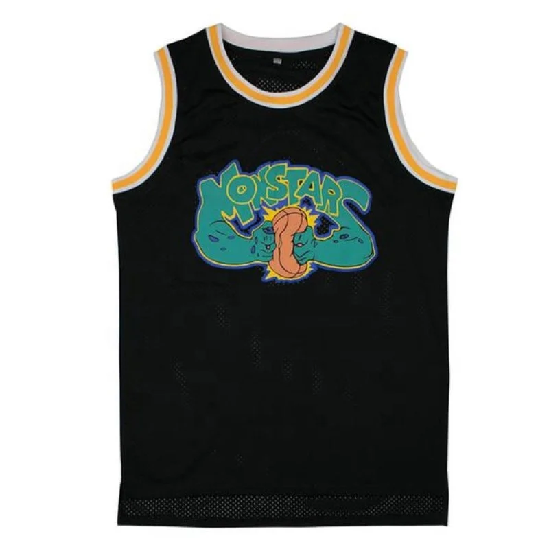 Space Jam #0 Monstars Squad Movie T Shirt Basketball Jersey