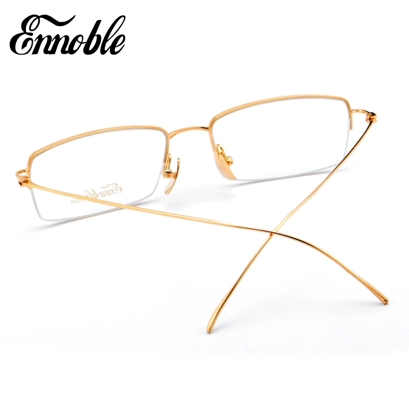 Custom 18K Gold Glasses Frame Factory Wholesale in China EH010