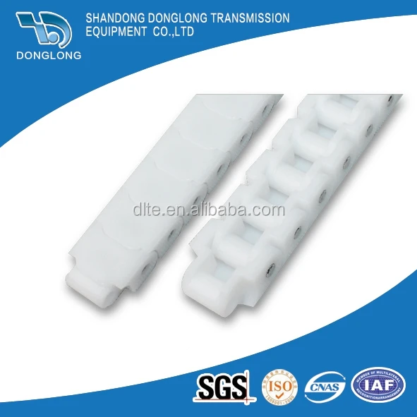 DLTE Miniature Chains 40P Plastic Conveyor Chains Flexible Chains