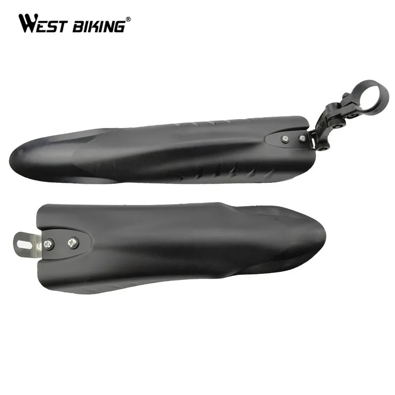WEST BIKING Cycling Front / Rear Mudguard Fenders Set High-intensity Mountain Bicycle Fenders Mountain Portable Bike Fender