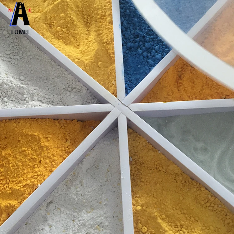 White Reflective Thermoplastic Road Marking Plastic Coating Glow Powder Paint