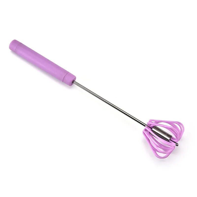 plastic pressure rotary semi-automatic whisk hand push down egg beater