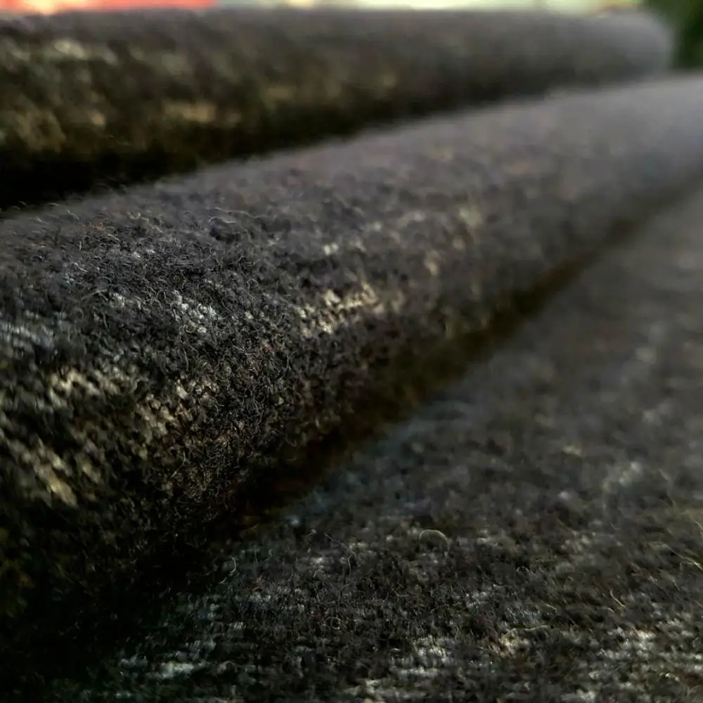 Fabric Manufacturer Cheap Price High Quality Soft Hand Feel Fleece Style Wool Cotton Blended Knit Fabric for Suit Coat