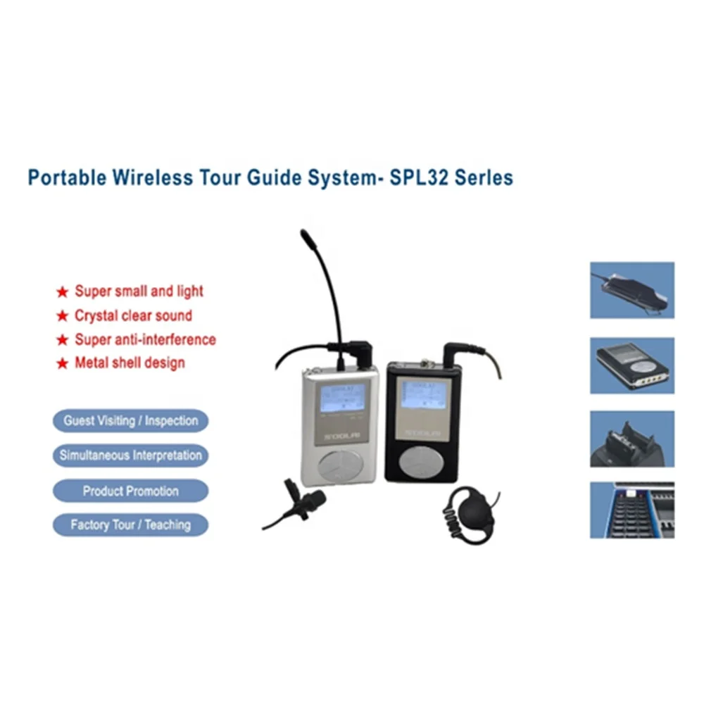 
super mini UHF Wireless SIMULTANEOUS INTERPRETATION System 32 Series 