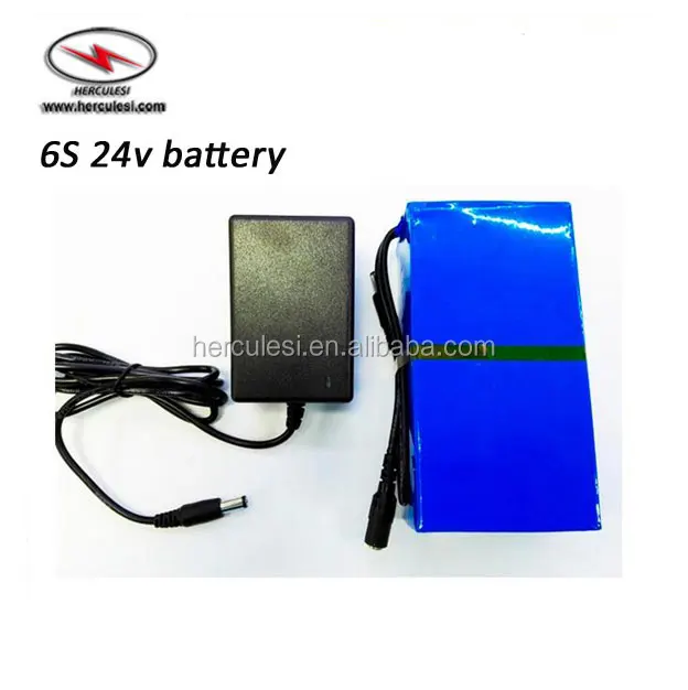 24V Deep Cycle Battery 6S NCR 18650 25.5V Li-Ion Battery Pack Made in China