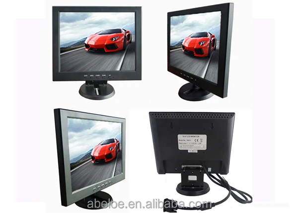 
VESA установленный 12-дюймовый TFT ЖК-монитор 800x600 ЖК-мониторы 12 дюймов 