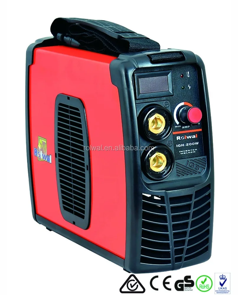 Rolwal IGBT MMA/ARC/LIFT TIG 200Amp 160Amp dc Inversor Soldador Electrico Maquina de Solda Dual voltage 110V 220V welding