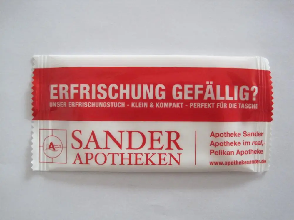 
High quality nonwoven material restaurant wholesale wet wipes factory 