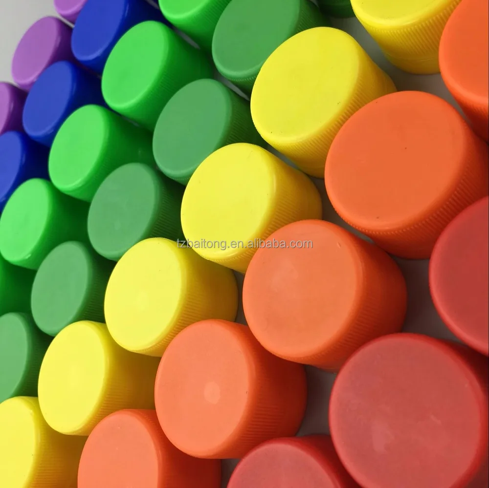 BAITONG  Customized Color Available 28mm Bottle Cap 1881 pp Caps Pilfer-Proof Water Bottle Cap