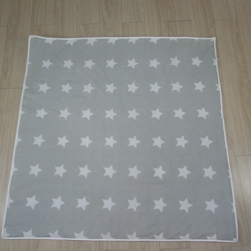 
Kids teepee tent stars tent house resort tent for children castle Cotton Canvas with mat 