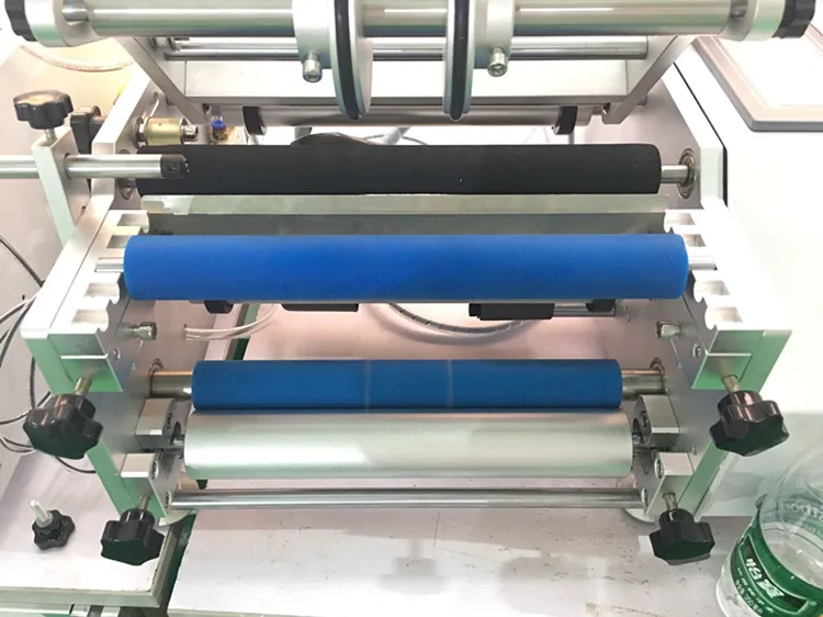 
Electric semi auto type 2 sides label machine labeling manual machines for bottles 