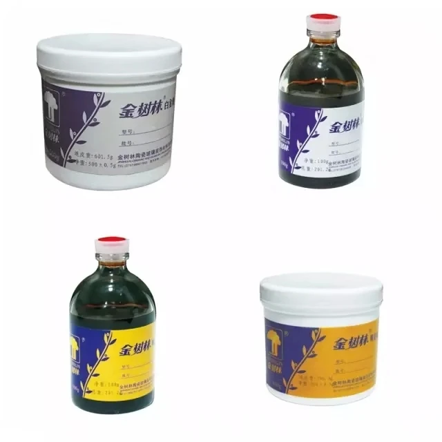 
Enamel gold color paste paint for porcelain ceramics 