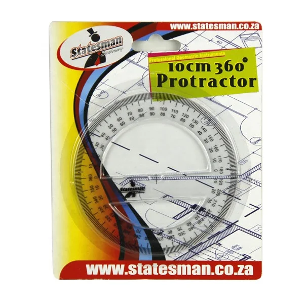 Набор геометрических линейки пластиковая математика