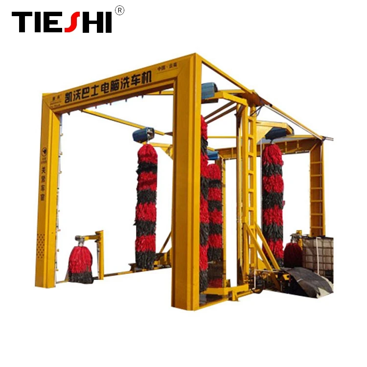 Wholesale Lavadero De Autos Manufacture Factory Fully Automatic Tunnel Bus Wash Machine