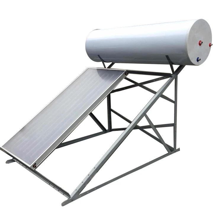 100/150 Liters Pressurized Compact Flat Plate Heater Flat Panel Solar Water Heater For Global Market