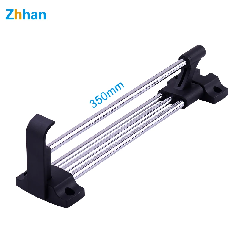 Telescopic clothes hanger bar for luxury model A 350mm