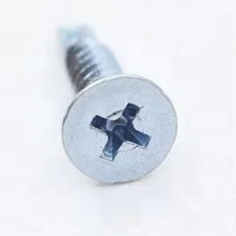 Phllips Ribs Flat Head zinc plated, Self Drilling Screw C1022