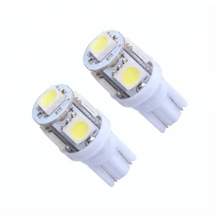 Wholesale parking W5W LED Interior Light 5SMD 5050 T10
