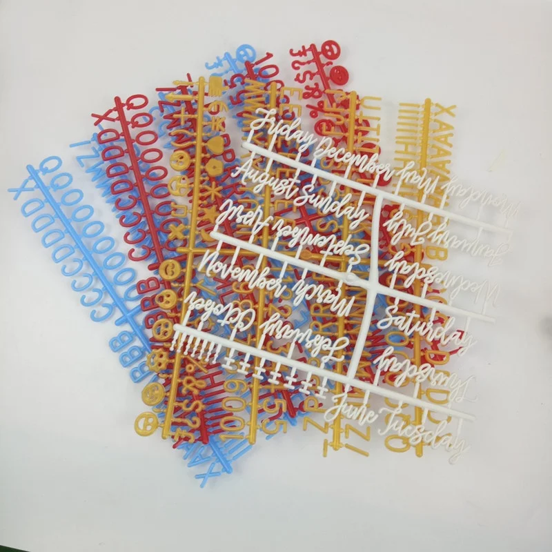 
Felt Board Letters Black Wooden Frame Changeable Letters Felt Letter Board Advertising Board 