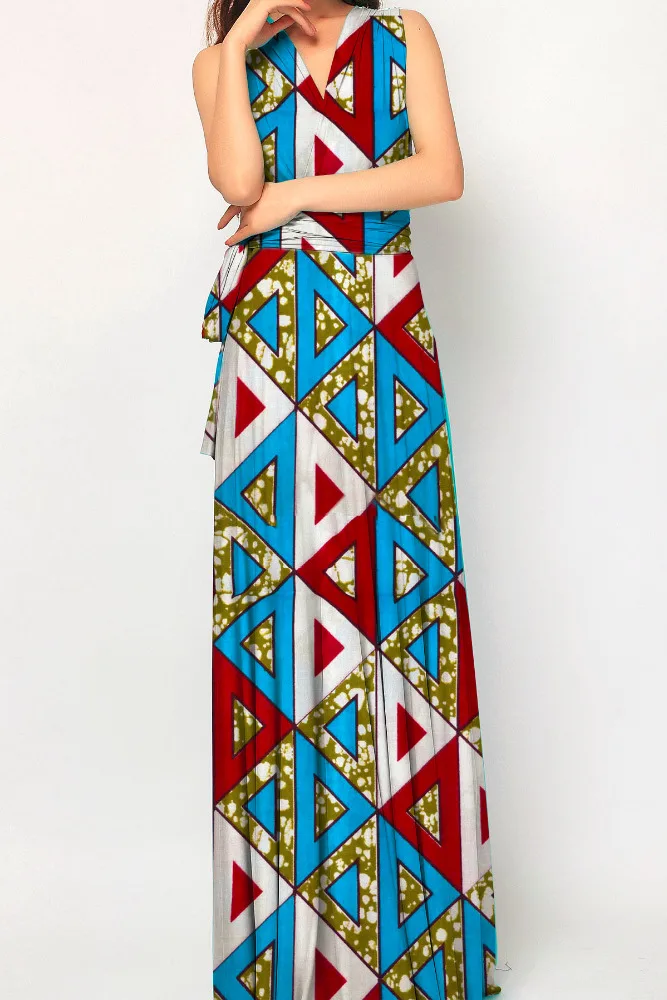 wholesale OEM small quantity custom design african wax women clothing