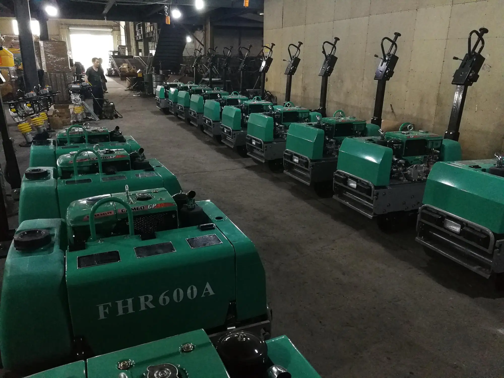 Price Road Roller Machine for Sale CE FHR-600A 600KG Double Drum Roller South Korea Philippines Nigeria United States Algeria