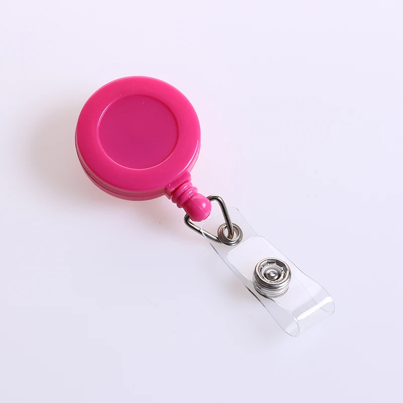 
QORI Retractable Badge Reel Plastic Custom Promotional Retractable ID Badge Reel 
