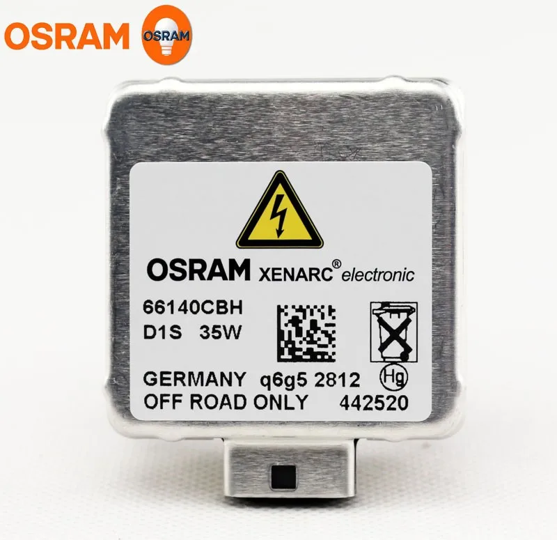 Osram Cool Blue Hyper Xenon Bulb 6000K White Auto Head Lamp Hid Offroad Lights