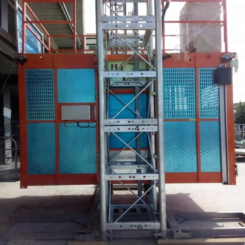 Portable cheap reliable construction site elevator/construction engineering machinery/construction equipment
