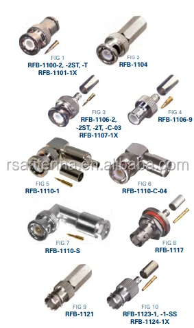 Cctv Accessories Price Cctv Bnc Male Cables Bnc Connector,Bnc Connector Cctv,Coaxial Rg6 Rg58 Rg174 Cable Male Plug Waterproof
