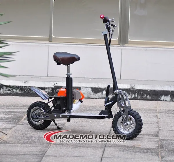 Foldable 2 Stroke Gas Powered Mini 49CC Gas Scooter Stand Up