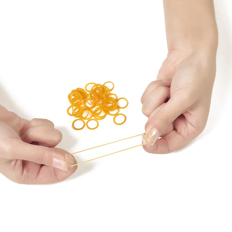 Mini Natural Pure Rubber Translucent Rubber Band Elastic Rubber Band
