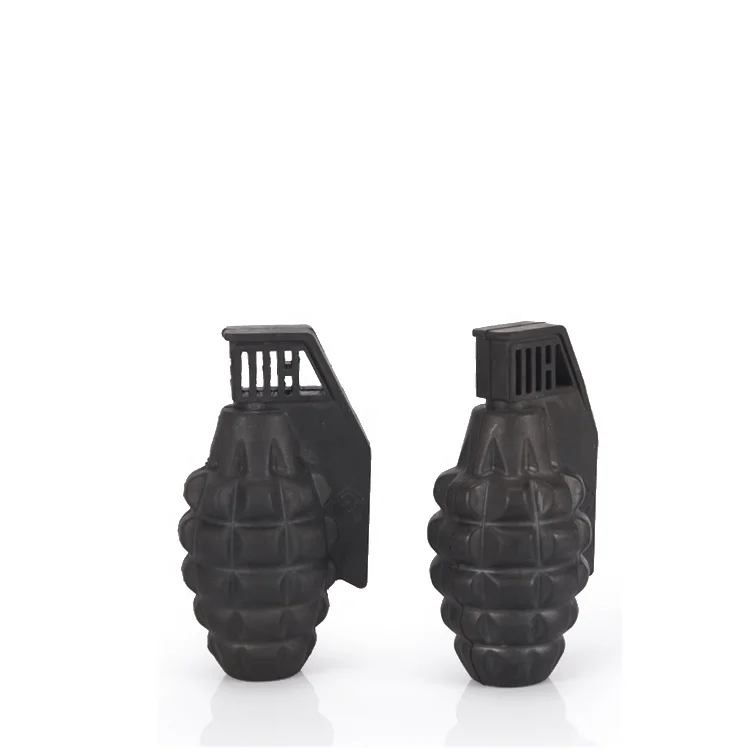 Funny Joking Play Toy Flash Customized Silicone Hand Grenade Toy