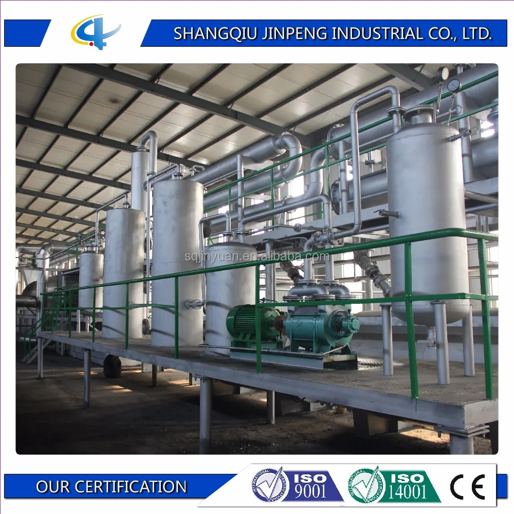 30 T Capacity Continuous Waste Tire Recycling Plant for Power Plant