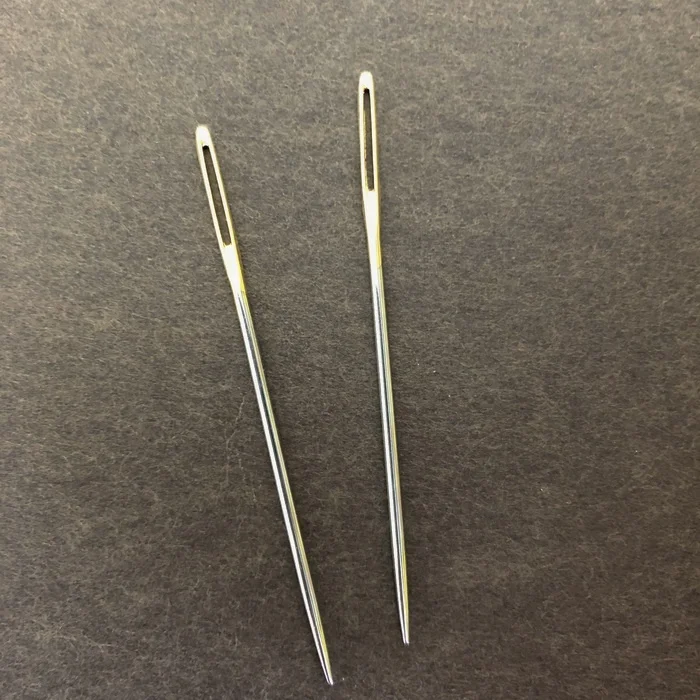 Смешанная пряжа с длинным глазом, Гобеленовая игла, ручная швейная игла с золотым глазом